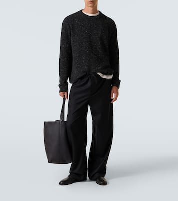 THE ROW ザ・ロウ Xon wool flannel pants The Row - Xon Straight-Leg