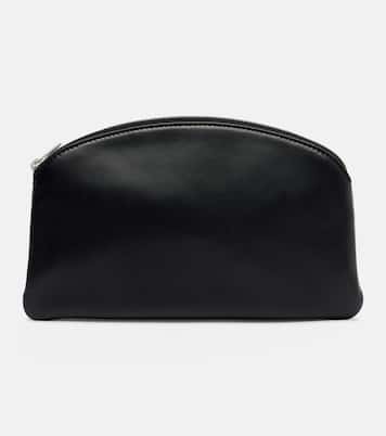 Round leather coin purse  | The Row