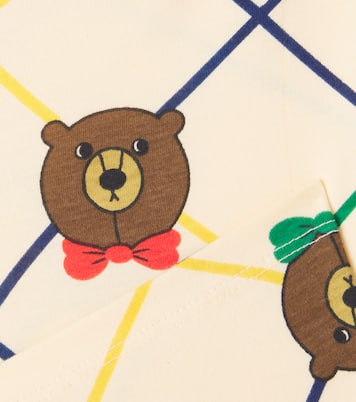 Printed cotton-blend jersey sweatpants | Mini Rodini