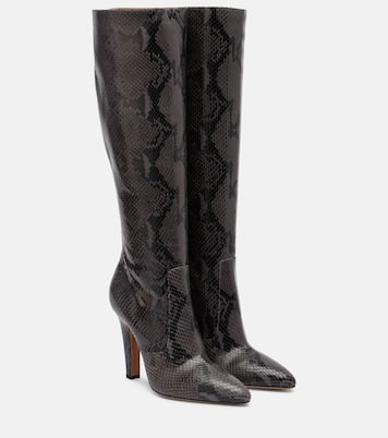 Elsa 100 leather knee-high boots | Paris Texas