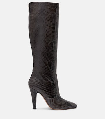 Elsa 100 leather knee-high boots | Paris Texas