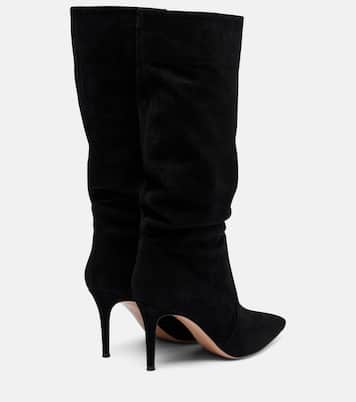Bottes Hansen 85 en daim | Gianvito Rossi