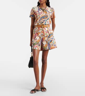 Paisley cotton T-shirt | Etro