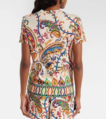 Paisley cotton T-shirt | Etro