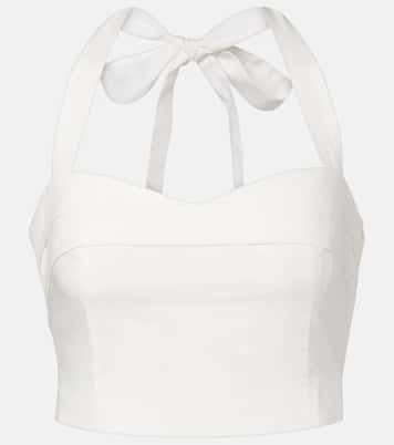 Cropped-Top Rue aus Baumwolle | Posse