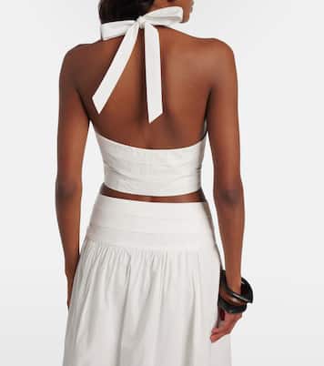 Cropped-Top Rue aus Baumwolle | Posse