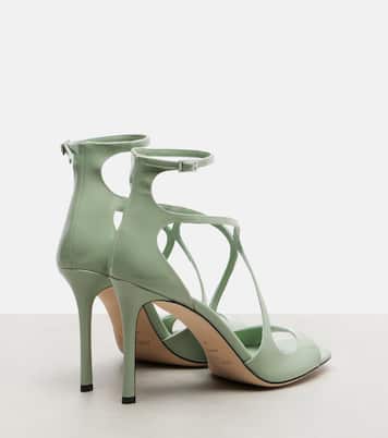 Azia patent leather sandals | Jimmy Choo