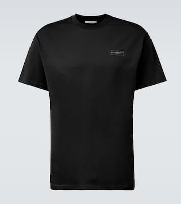 T-shirt in jersey di cotone con logo | Givenchy