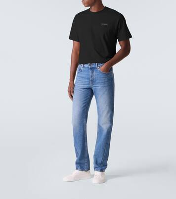 T-shirt in jersey di cotone con logo | Givenchy
