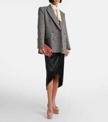 Crasher 145 leather platform pumps | Valentino Garavani