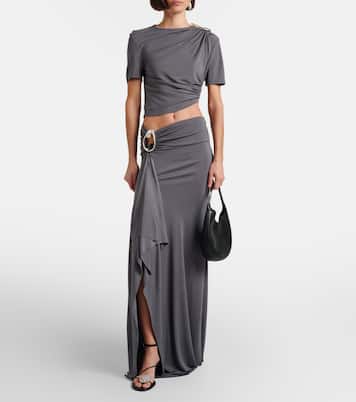 Orica embellished jersey maxi skirt | Christopher Esber