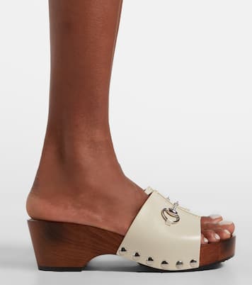 Clogs Horsebit aus Leder | Gucci