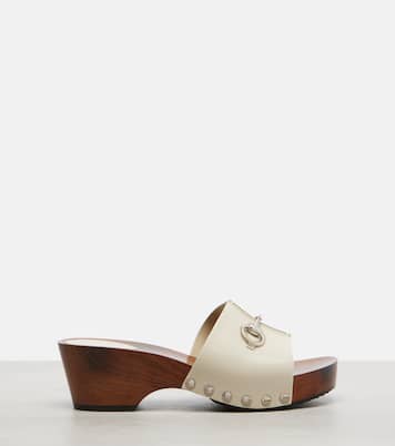 Clogs Horsebit aus Leder | Gucci