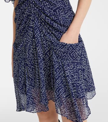 Miniabito Vivienne in mussola con stampa | Marant Etoile