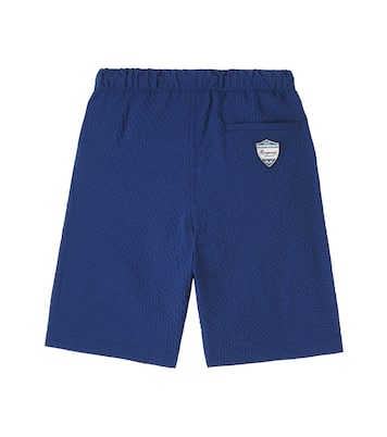Ethan checked patch-appliqué shorts | Bonpoint