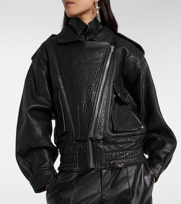 Aneli leather biker jacket | Isabel Marant