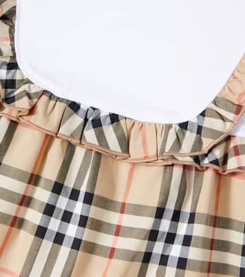 Baby Kleid Burberry Check aus einem Baumwollgemisch | Burberry Kids