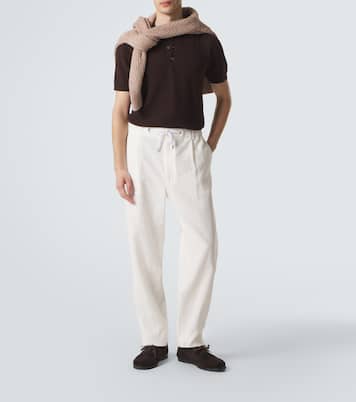 Cotton polo shirt | Canali
