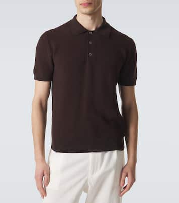 Cotton polo shirt | Canali