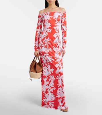 Mila printed jersey maxi dress | Alexandra Miro
