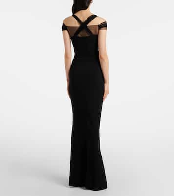 Draped maxi dress | Nensi Dojaka