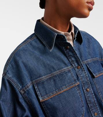 Monili 데님 재킷 | Brunello Cucinelli