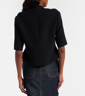 Vali crêpe top | Khaite