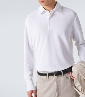 Cotton piqué polo shirt | Zegna