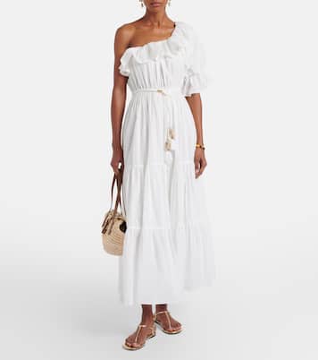 Robe longue Jay en coton | Poupette St Barth