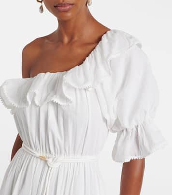 Robe longue Jay en coton | Poupette St Barth