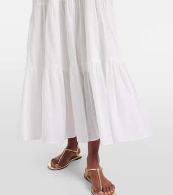 Robe longue Jay en coton | Poupette St Barth