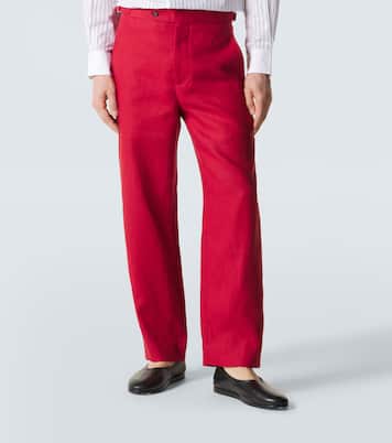 Pantaloni regular in lino | Bode