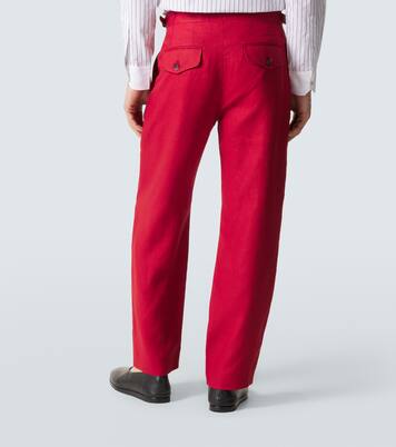 Pantaloni regular in lino | Bode