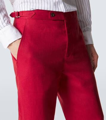 Pantaloni regular in lino | Bode