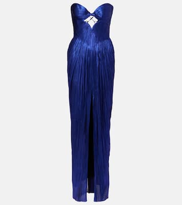 Stephanie薄纱紧身胸衣式长礼服 | Maria Lucia Hohan