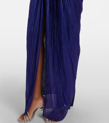 Stephanie薄纱紧身胸衣式长礼服 | Maria Lucia Hohan