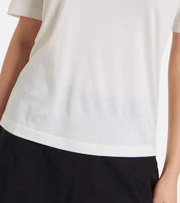 Cotton and silk T-shirt | Toteme