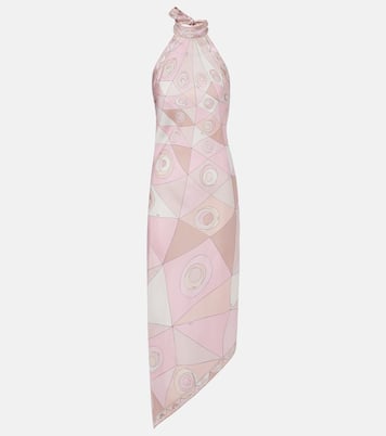 Occhi silk twill maxi dress | Pucci