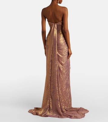 Robe bustier plissée | Marmar Halim