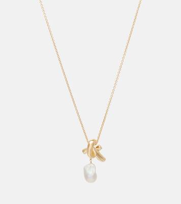 Chain Link pearl pendant necklace | Givenchy