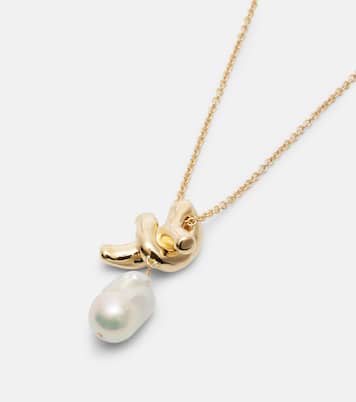 Chain Link pearl pendant necklace | Givenchy