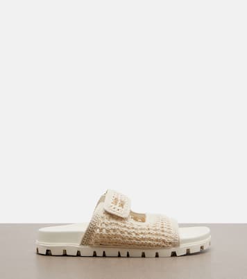 Crochet sandals | Miu Miu