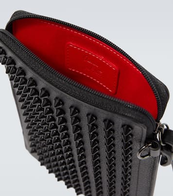 Sac à bandoulière Loubilab Spike en cuir | Christian Louboutin