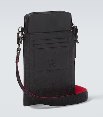 Sac à bandoulière Loubilab Spike en cuir | Christian Louboutin