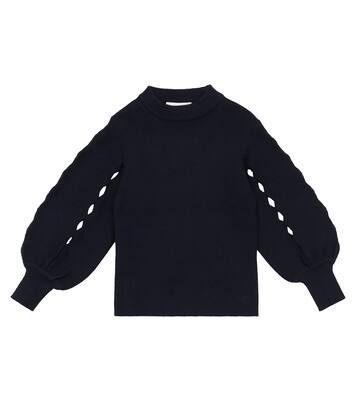 Cotton-blend sweater | Chloé Kids