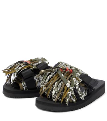 x Suicoke fringed sandals | Alanui