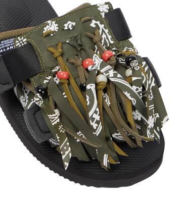 x Suicoke fringed sandals | Alanui