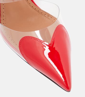Cœur patent leather and PU mules | Alaïa