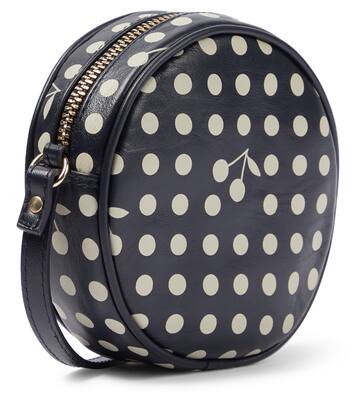 Gomette polka-dot leather bag | Bonpoint