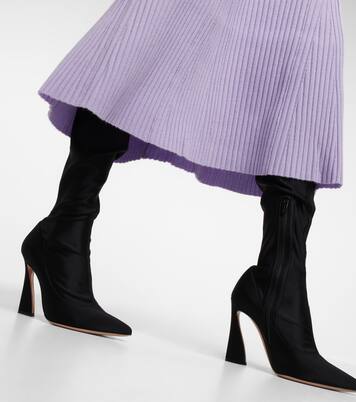 Ribbed-knit wool-blend midi dress | Dorothee Schumacher